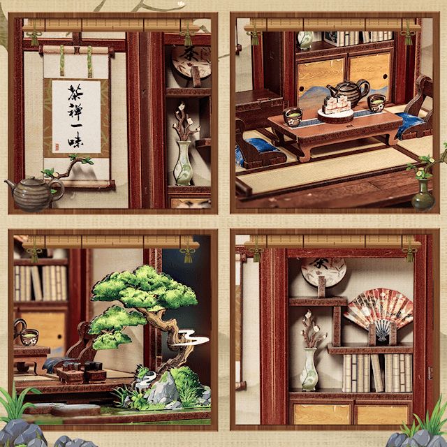 Tuotekuva 6 - Midi Book Nook Kirishima Cha-an CuteBee