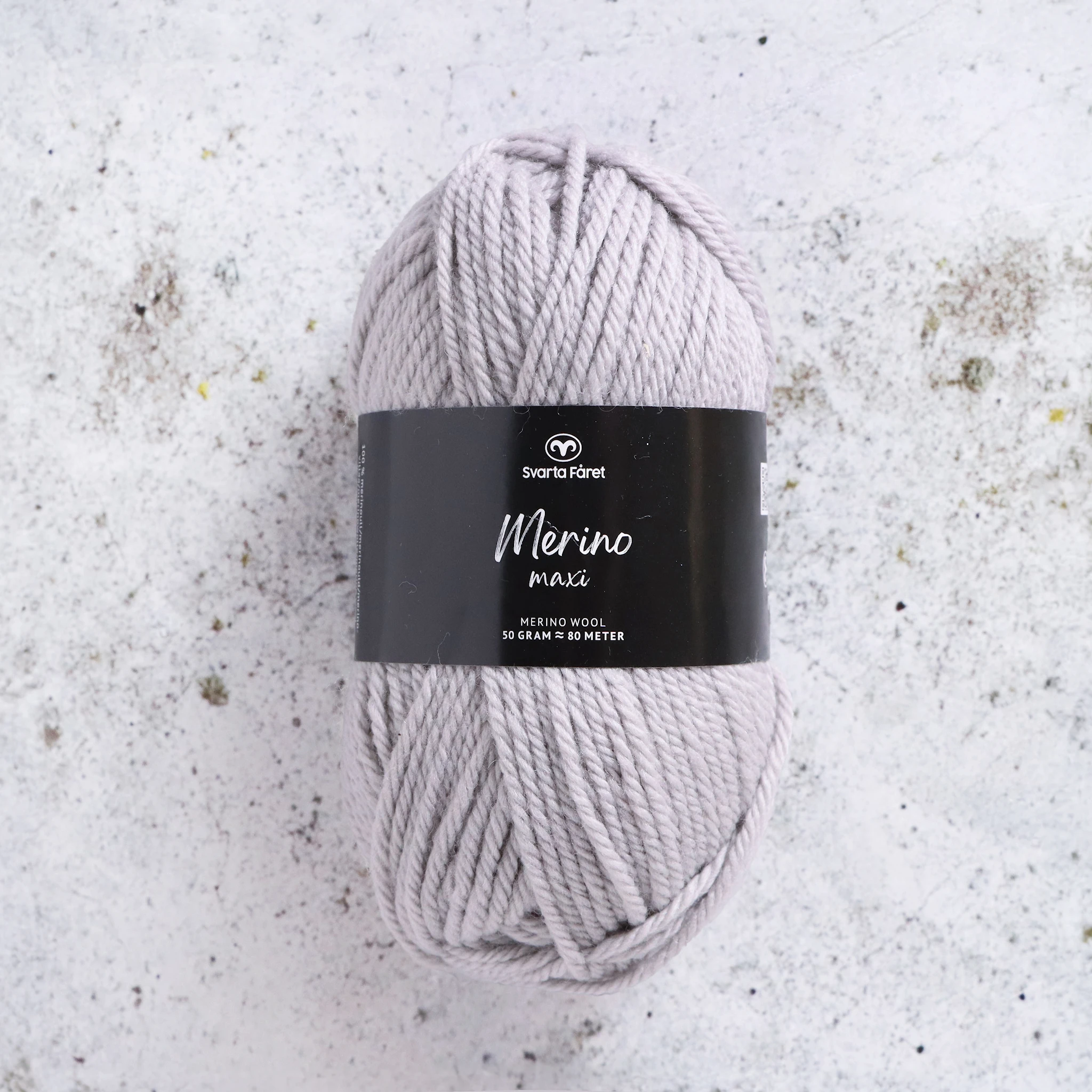 Produktbild för Merino Maxi 50g Svarta Fåret