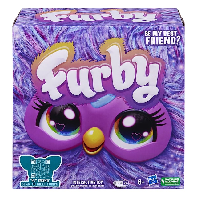 Produktbild 6 för Furby Interaktiv Leksak Purple (EN)