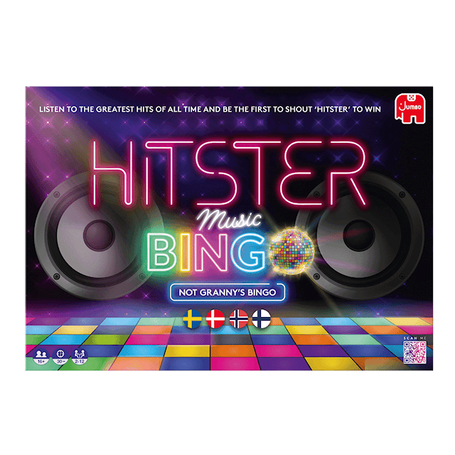 Produktbild 3 för Hitster Bingo (SE/NO/FI/DK)