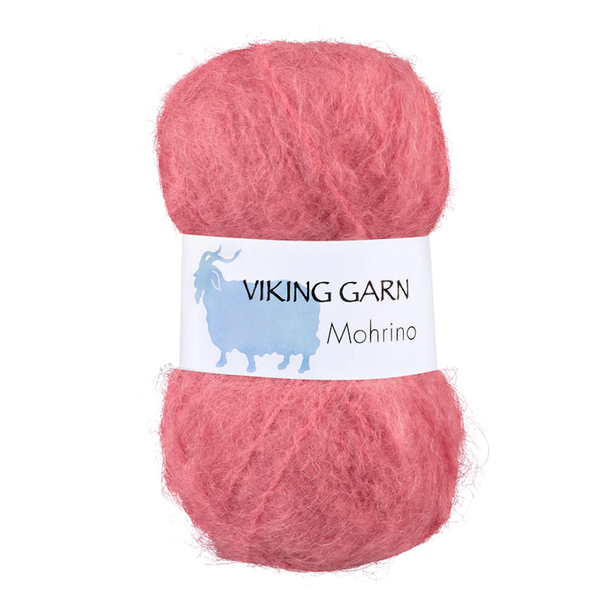 Produktbild för Mohrino Garn 50 g Korall 562 Viking Garn