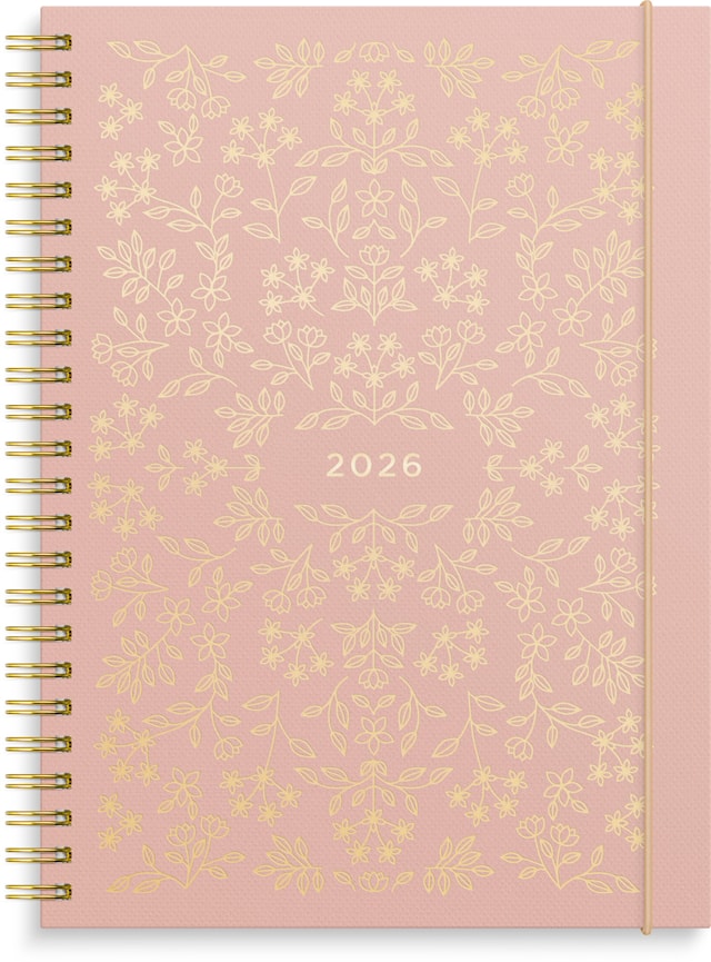 Produktbilde 1 for Kalenteri 2026 Life Planner Roosa A5 Burde