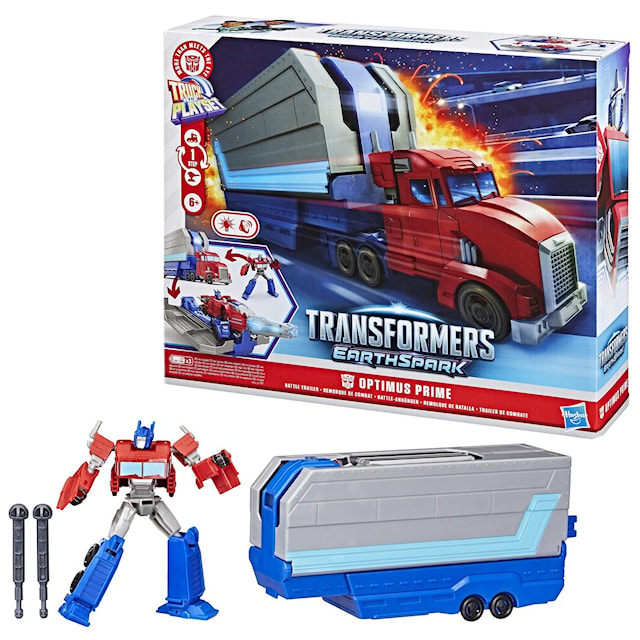 Produktbild 4 för Tra Earthspark Op Battle Trailer Transformers