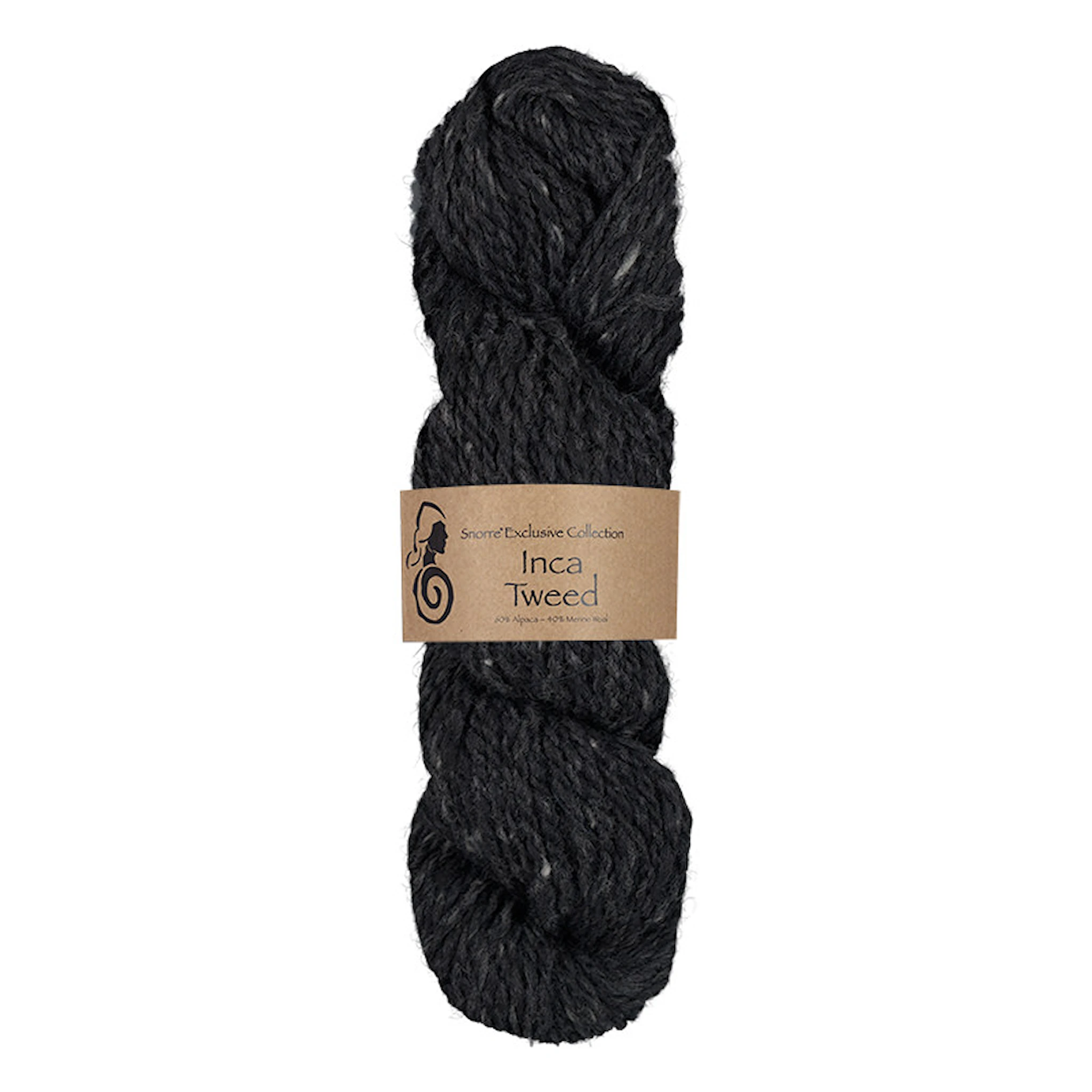 Produktbild för Inca Tweed Alpacka, ull 50 gr Viking Snorre