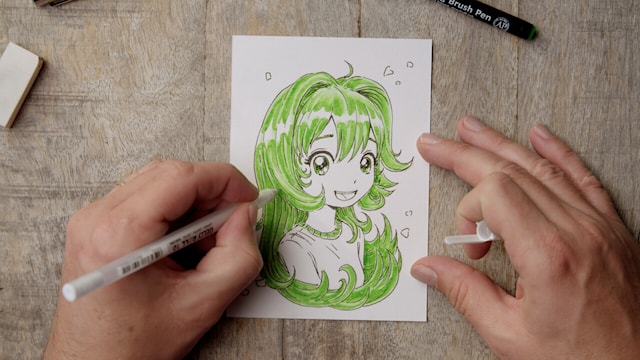 Produktbilde 2 for Start-sett Sakura Creative Art Kit Manga