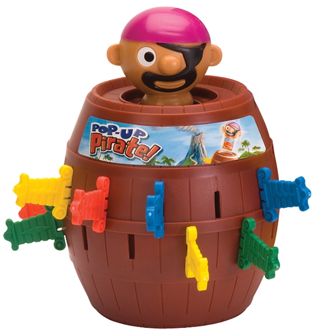 Spill Pop Up Pirate, Tomy (SE/FI/NO/DK/EN)