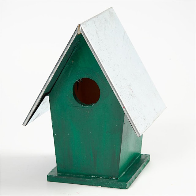 Tuotekuva 2 - Linnunpönttö, koko 13,5x11x19 cm, aukon koko 32 mm, 1 kpl