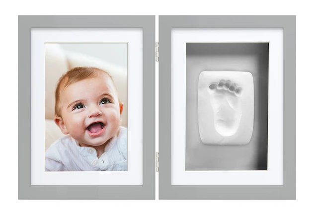 Babyprints Kehys Kaksiosainen Harmaa, Pearhead