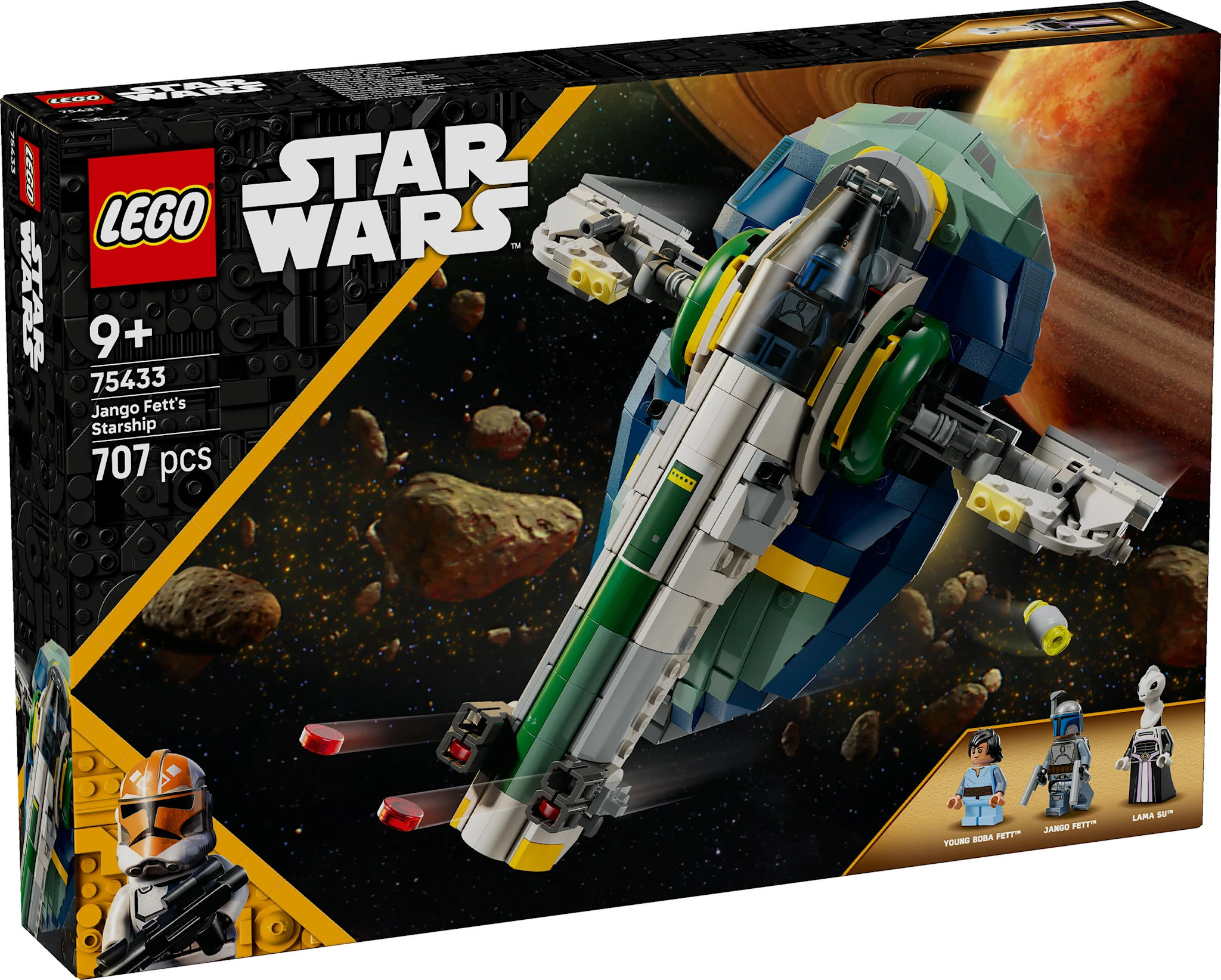Tuotekuva ille Jango Fettin tähtilaiva LEGO® Star Wars™ (75433)