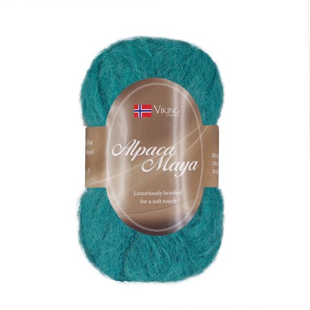 Alpaca Maya 50 g tummaturkoosi Viking Garn