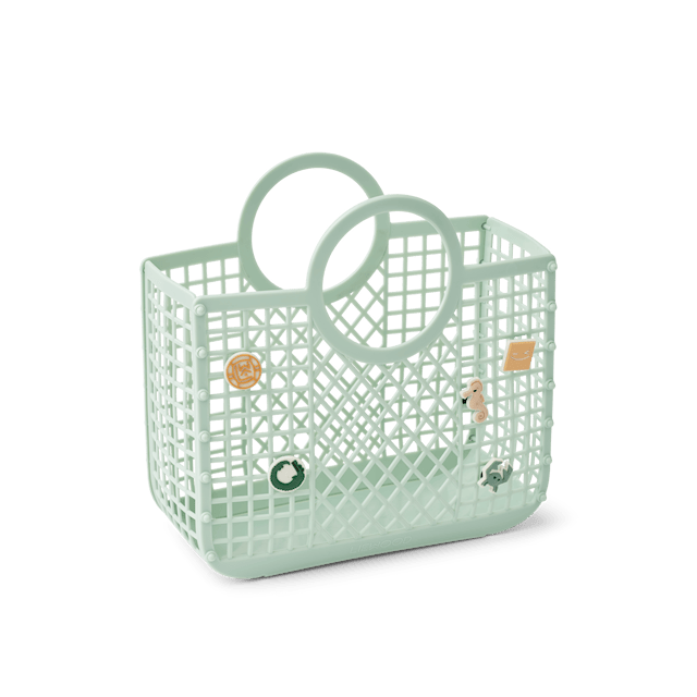 Produktbilde 1 for Samantha Korg med Berlocker Light Peppermint Liewood