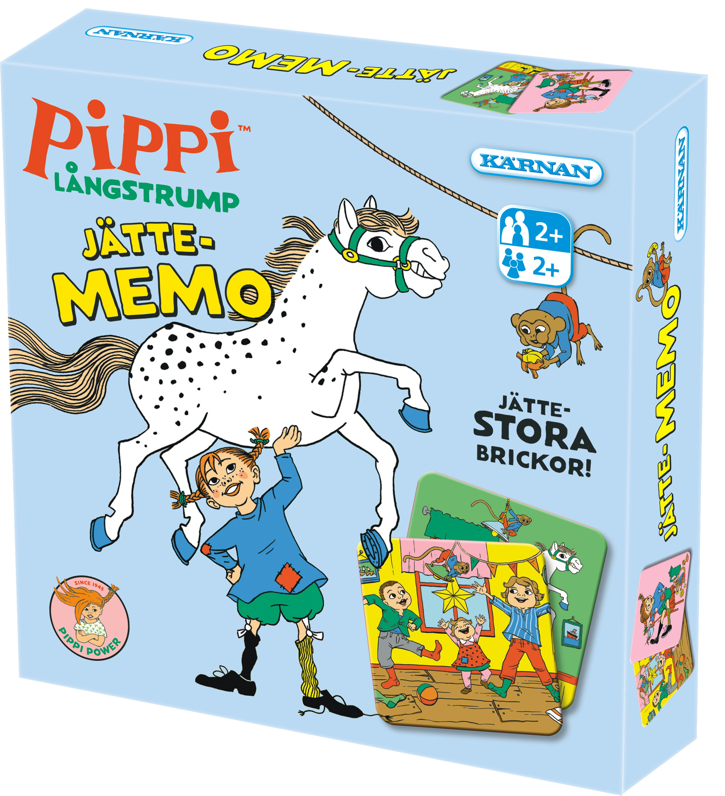 Jättememo Pippi Långstrump 80 år, Kärnan