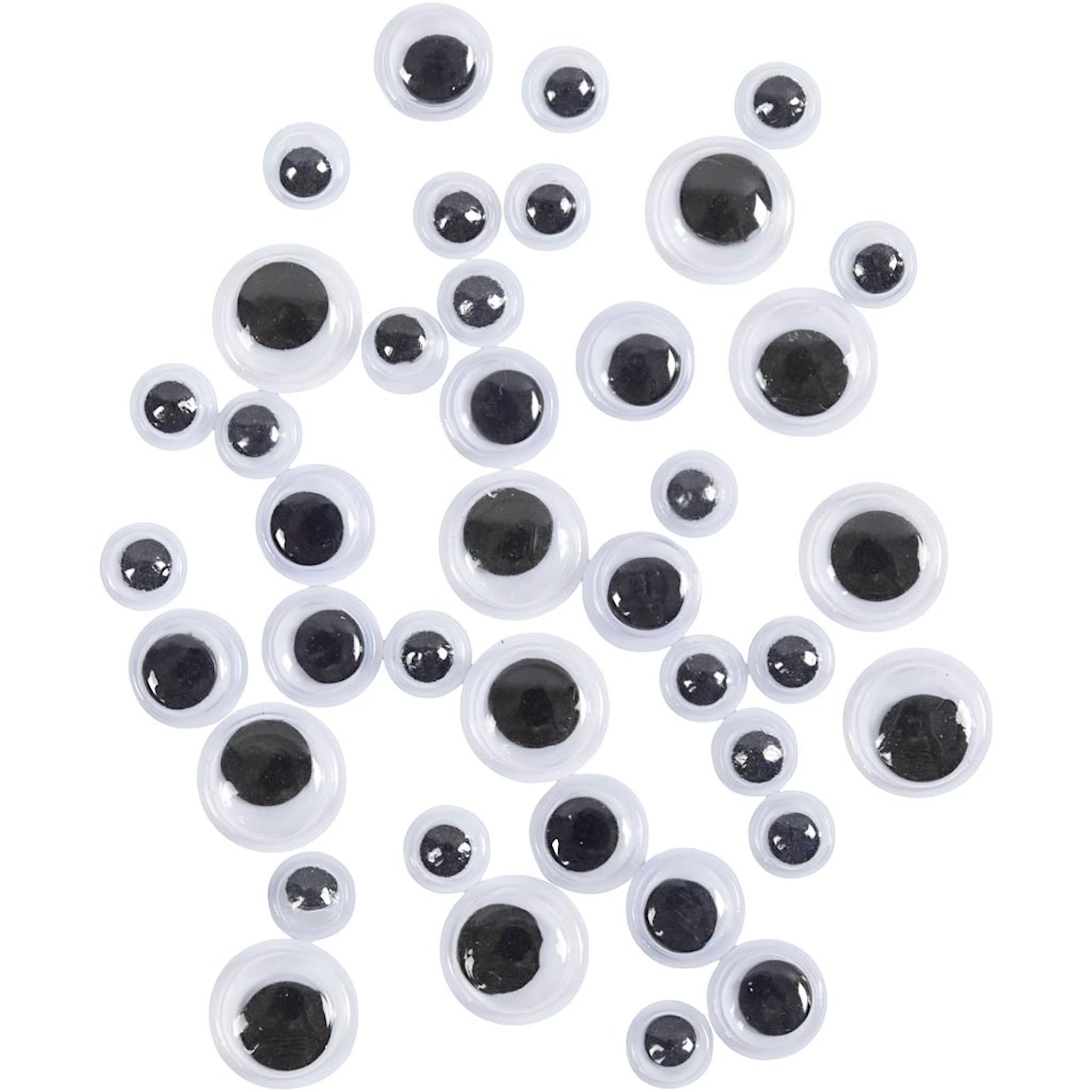 Produktbild för Rullögon Diameter Mix 6+8+10 mm 40-pack Creativ Company
