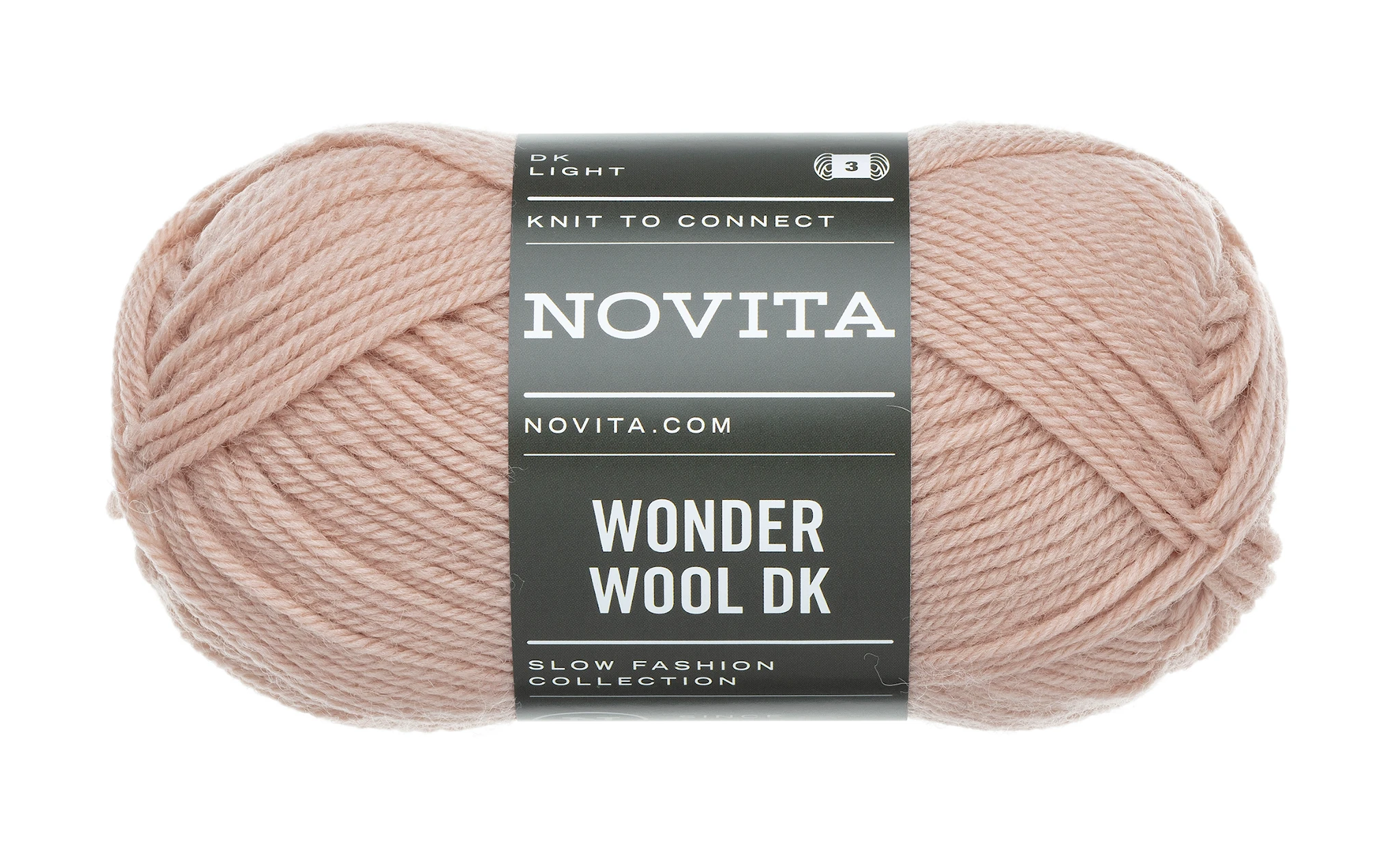 Produktbild för Wonder Wool DK Garn 50 g Puder 609 Novita