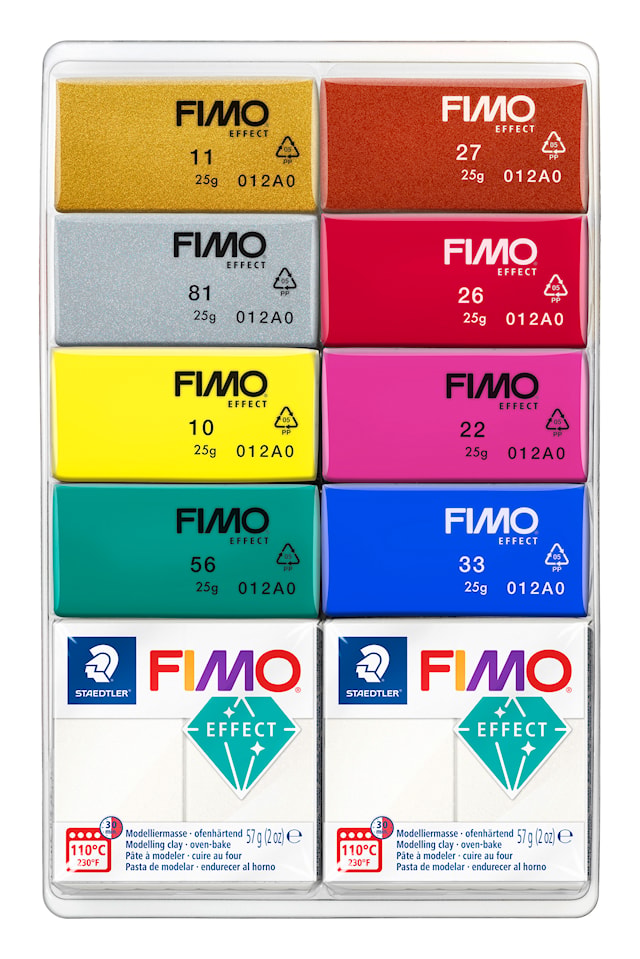 Produktbilde 3 for Fimo Modellermasse Effect Set Mix Mica Pearl Staedtler