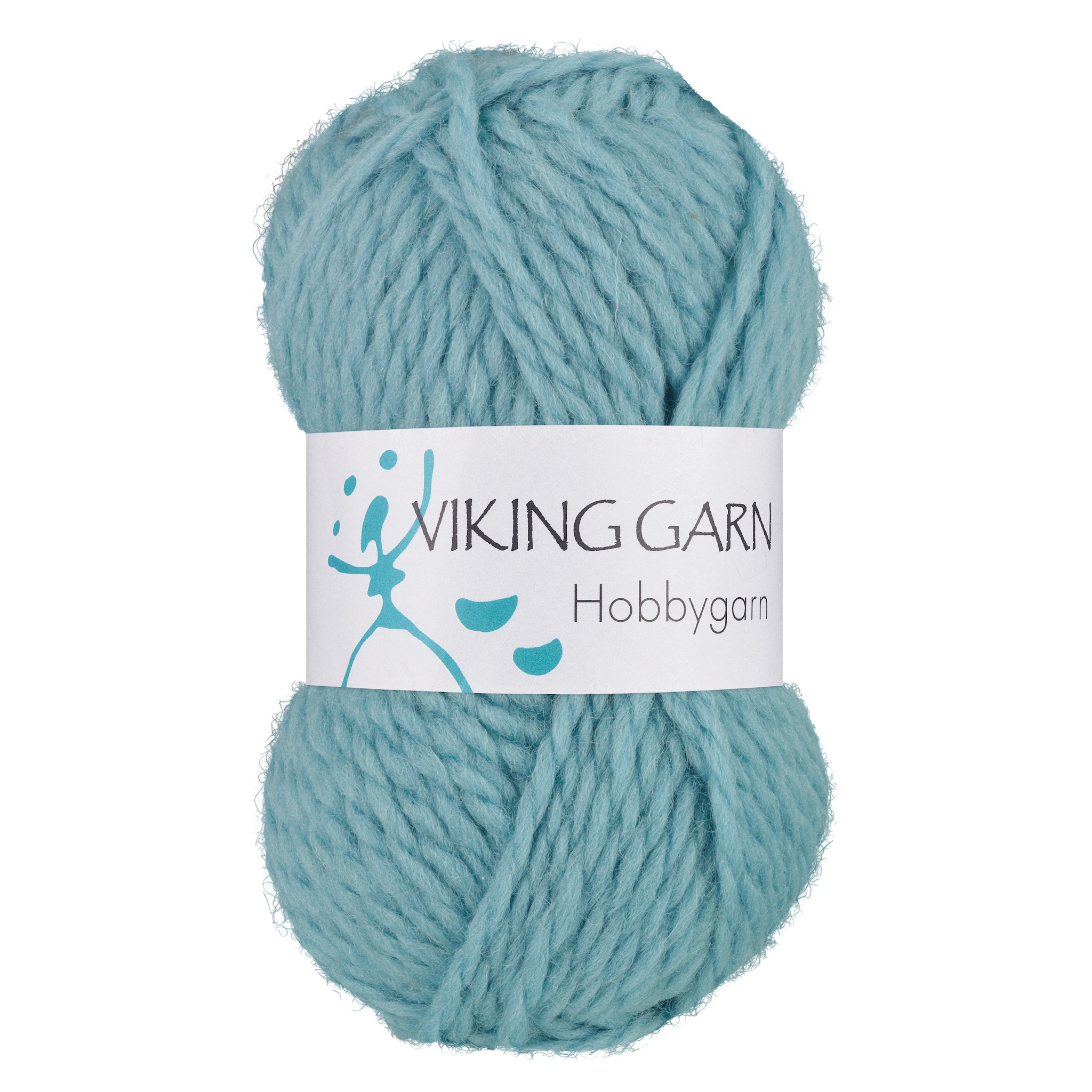 Produktbild för Hobbygarn 50 g Ljus petrol 929 Viking Garn