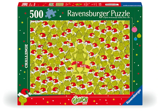 Pussel Grinch 500 bitar, Ravensburger