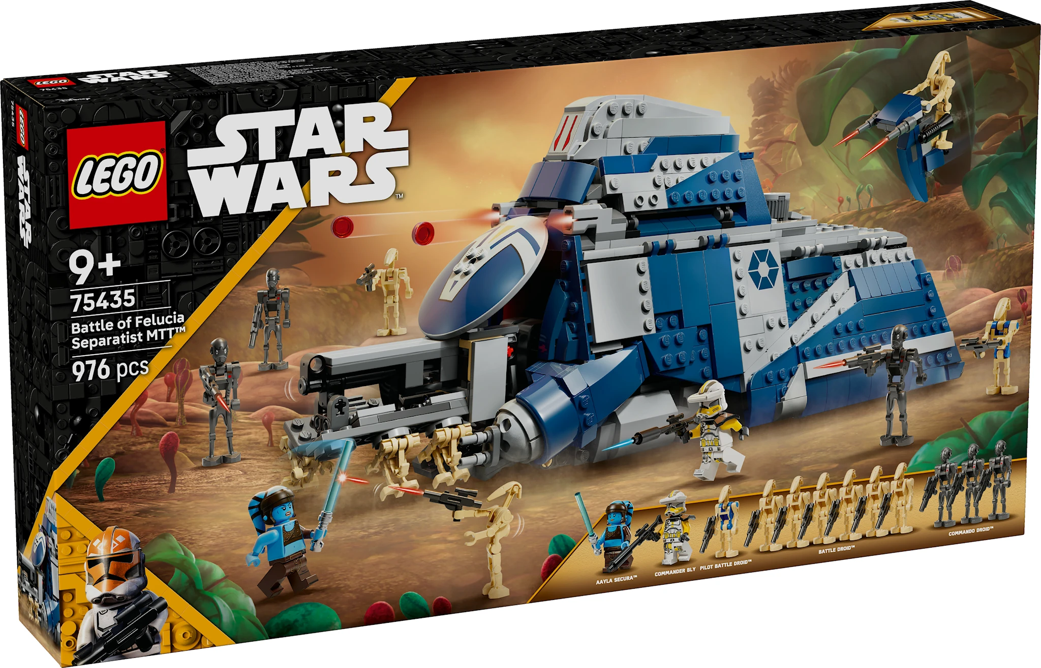 Tuotekuva ille Separatistien MTT™ taistelussa Felucialla LEGO® Star Wars™ (75435)