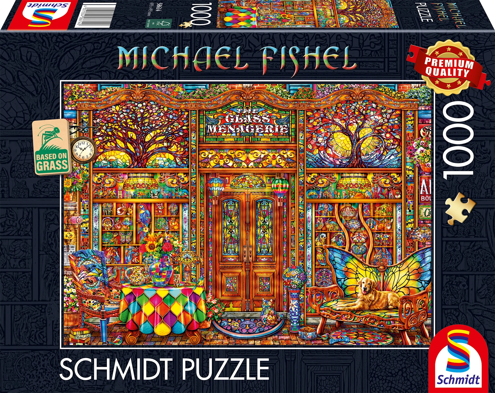 Produktbilde for Glass Menagerie Puslespill 1000 Brikker Schmidt