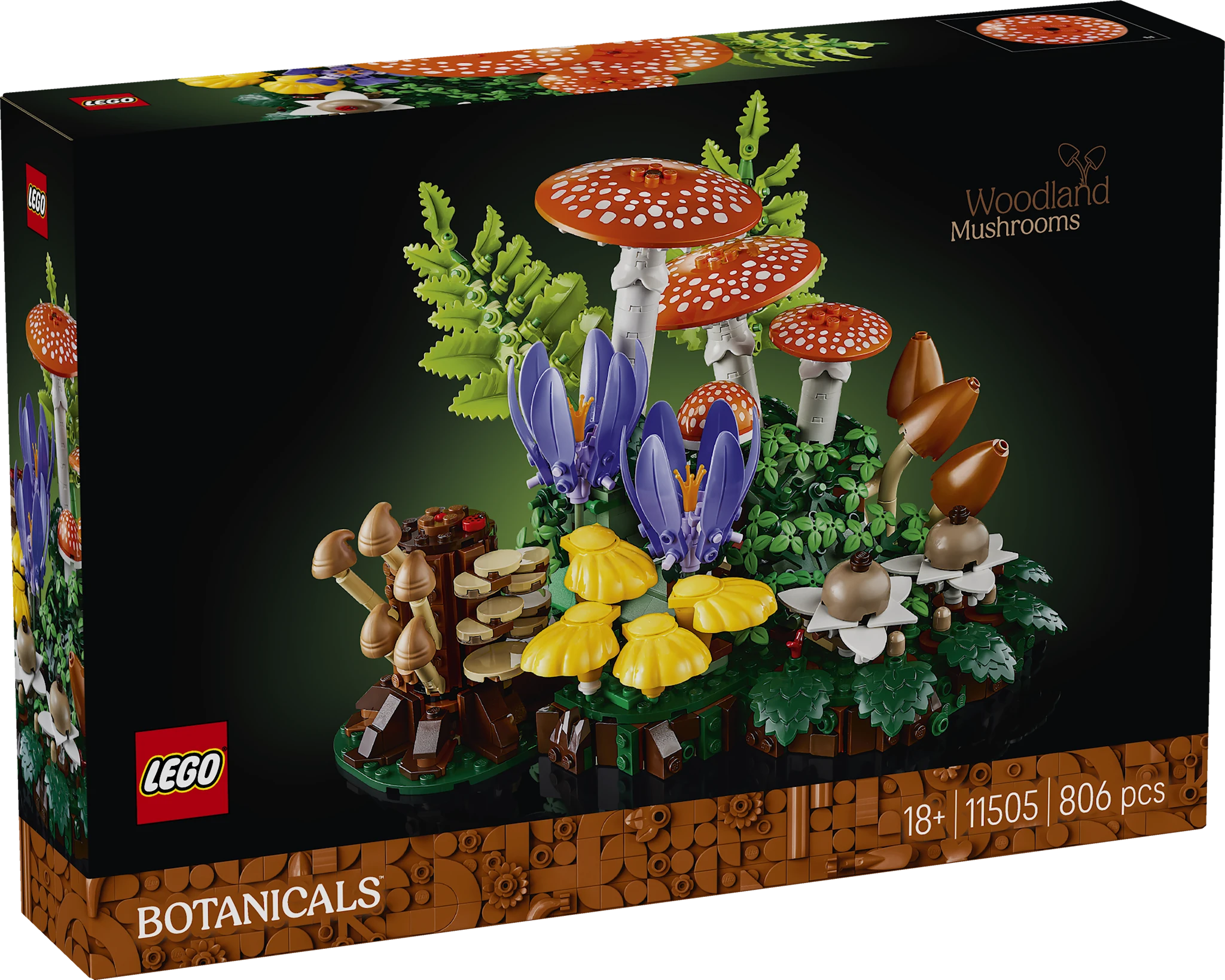 Tuotekuva ille Metsän sienet LEGO® Botanicals (11505)