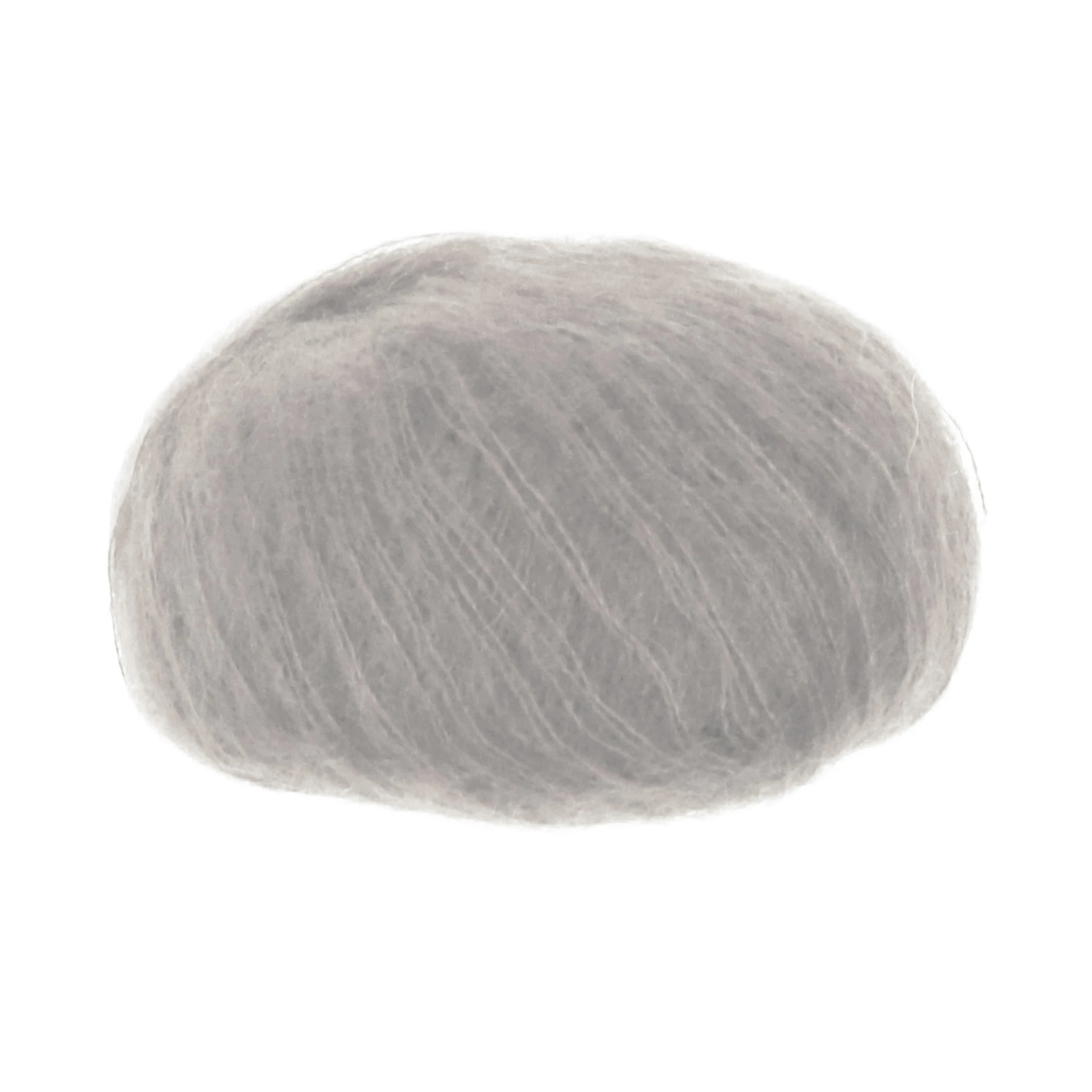 Produktbild för Silk Mohair 25 g Grigio 30145 Lana Gatto