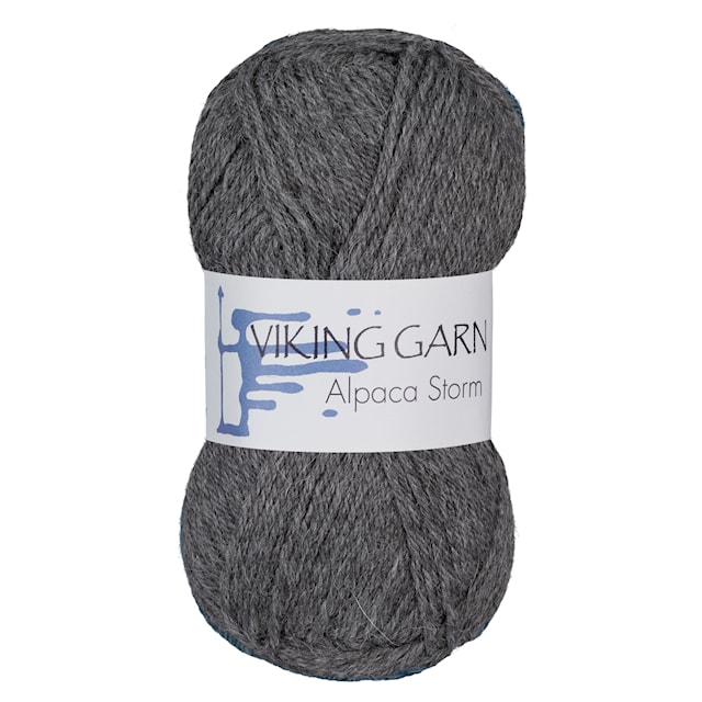 Alpaca Storm 50 g harmaa Viking Garn