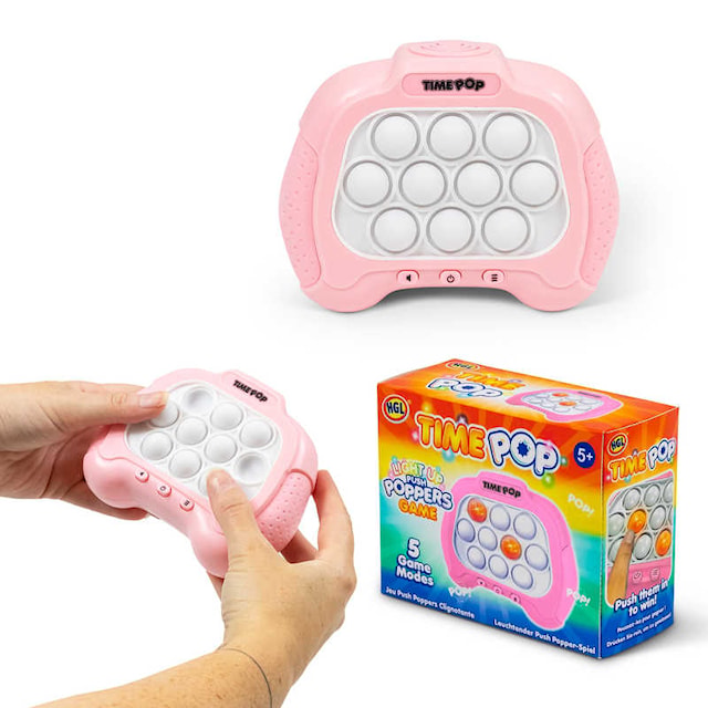 Produktbilde 2 for Time Pop Push Popper Game, Pink