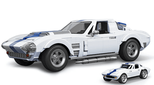 Tuotekuva 2 - Hot Wheels Brick Shop Elite Series Corvette Sport