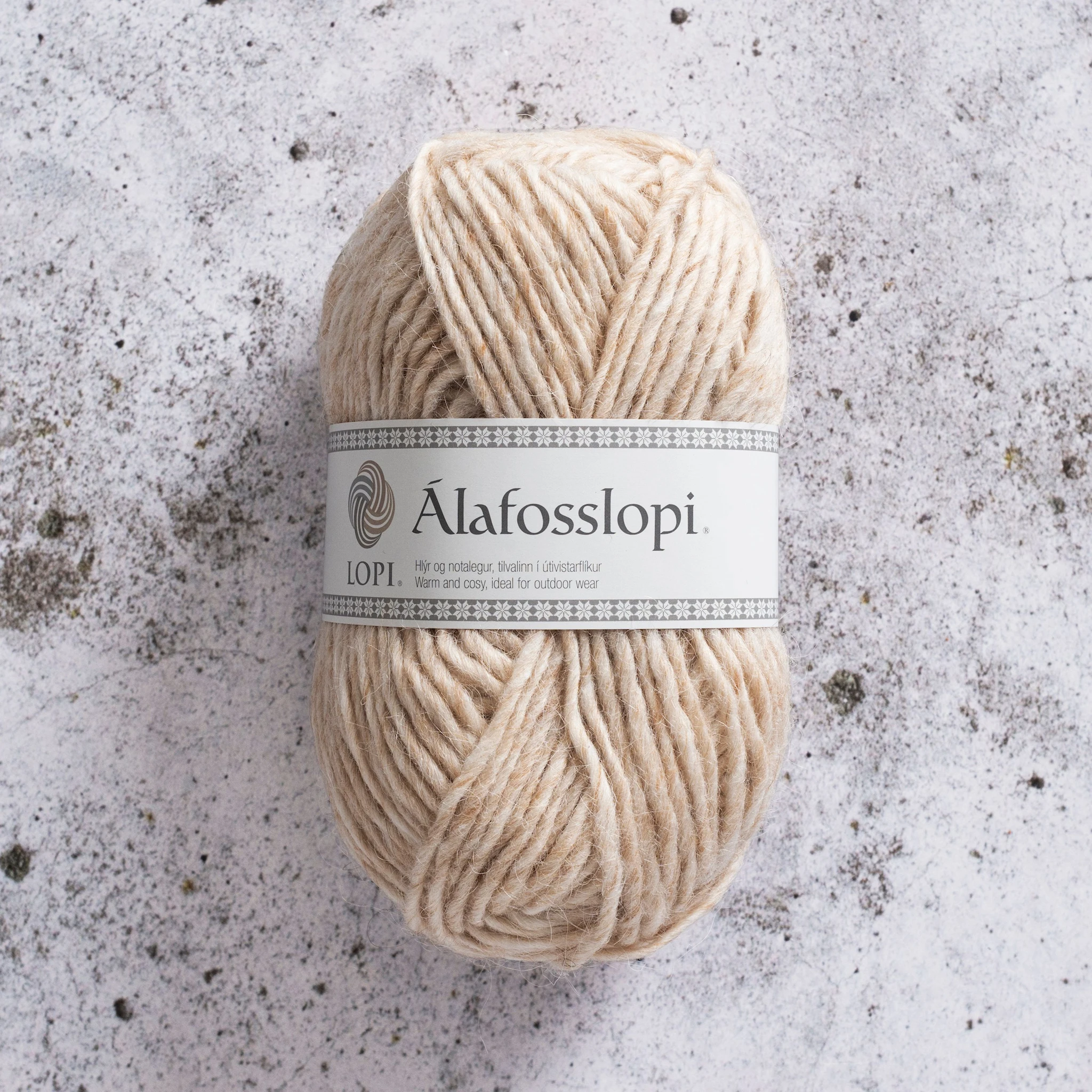 Produktbild för Álafosslopi ullgarn 100 g Istex