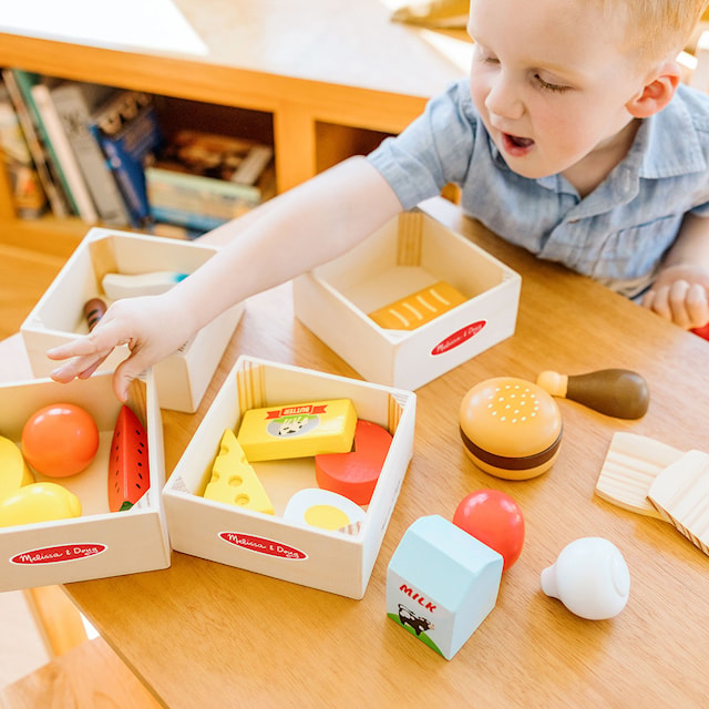 Produktbild 6 för Leksaksmat Trä Matkorgar Melissa & Doug