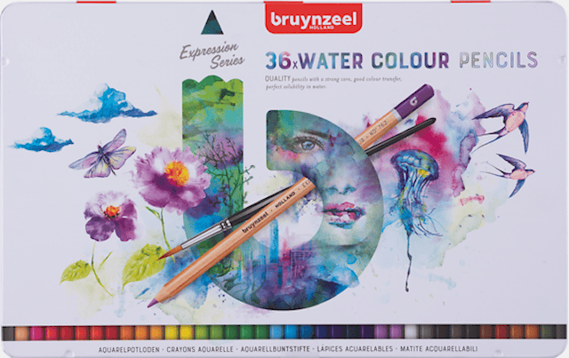 Produktbild 1 för Bruynzeel Expression Akvarellpennor 36-set