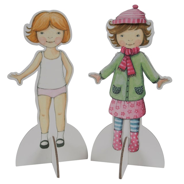 Produktbilde 4 for Klippdockor Vintage Set Tiger Tribe
