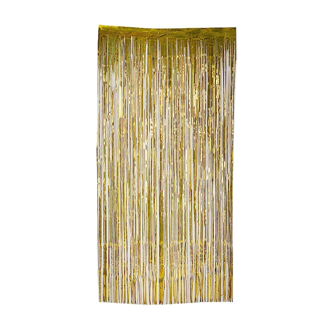 Glitterdraperi Guld 92 x 240 cm