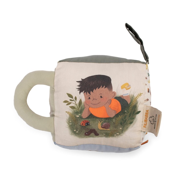 Produktbild 5 för Aktivitetskub  Little Wonders Filibabba