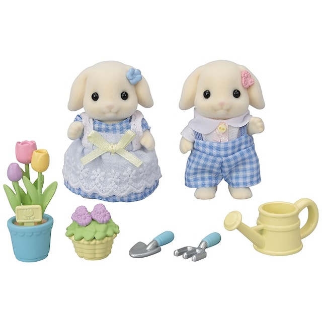 Produktbilde 2 for Flora kanin Hagesett Sylvanian Families