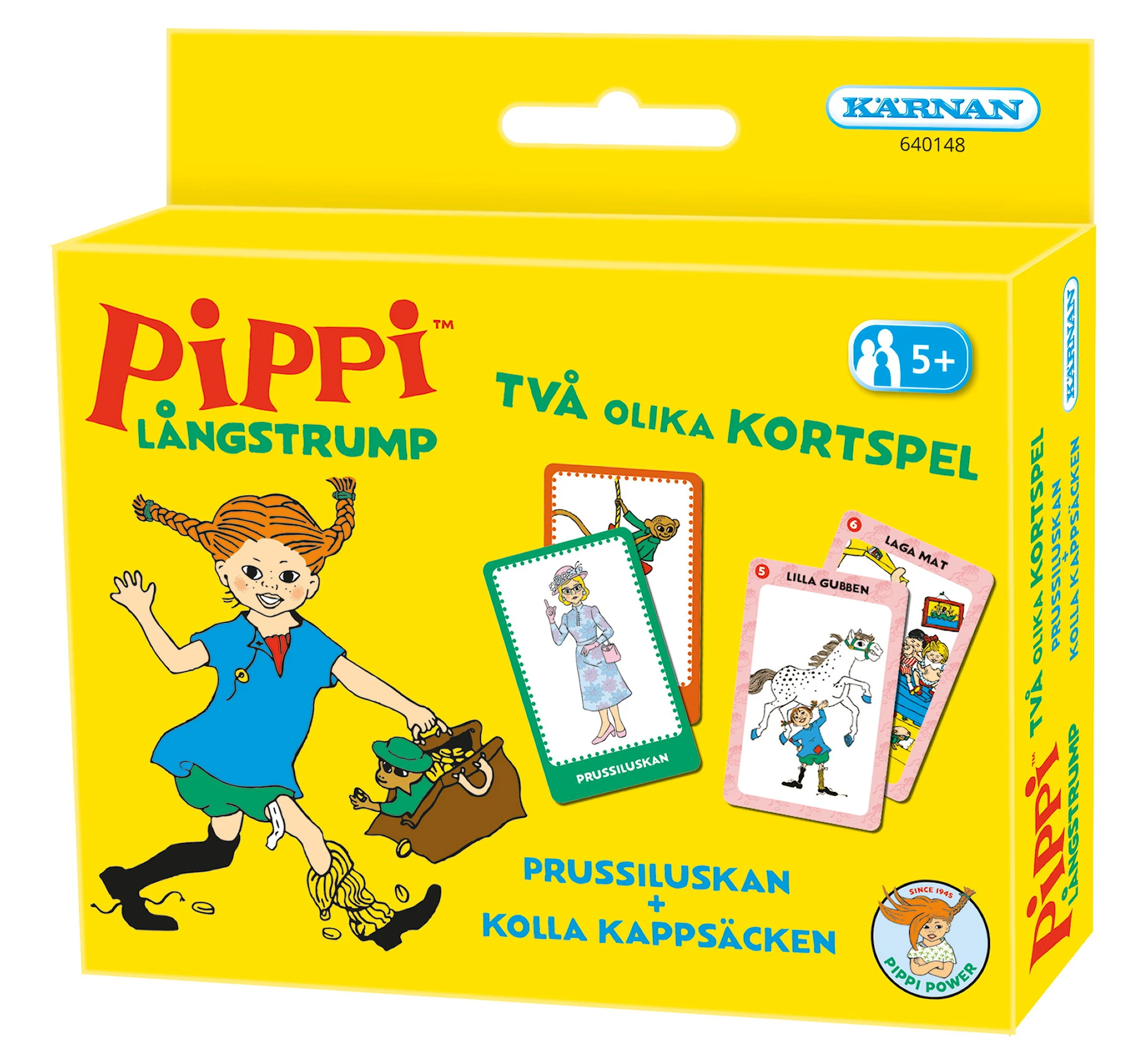 Produktbild för Kortspel Pippi Kärnan (SE)