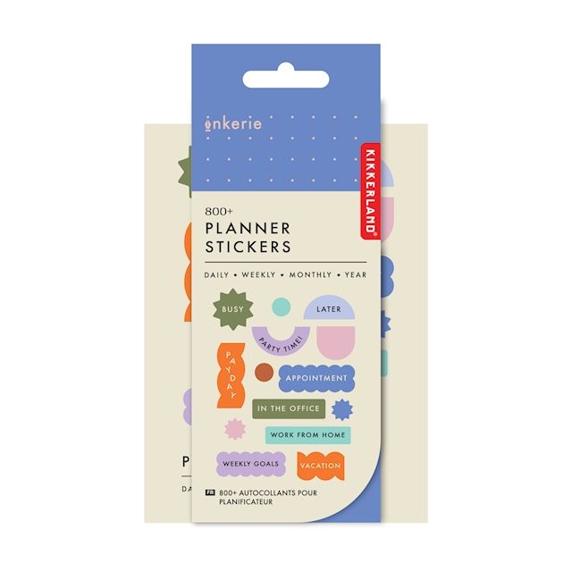 Produktbilde 2 for Klistremerker Bullet Journal Inkerie 800-pack