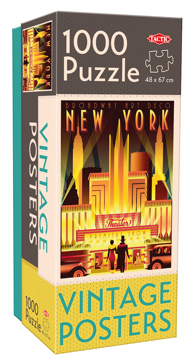 1000 palaa Vintage New York Tactic