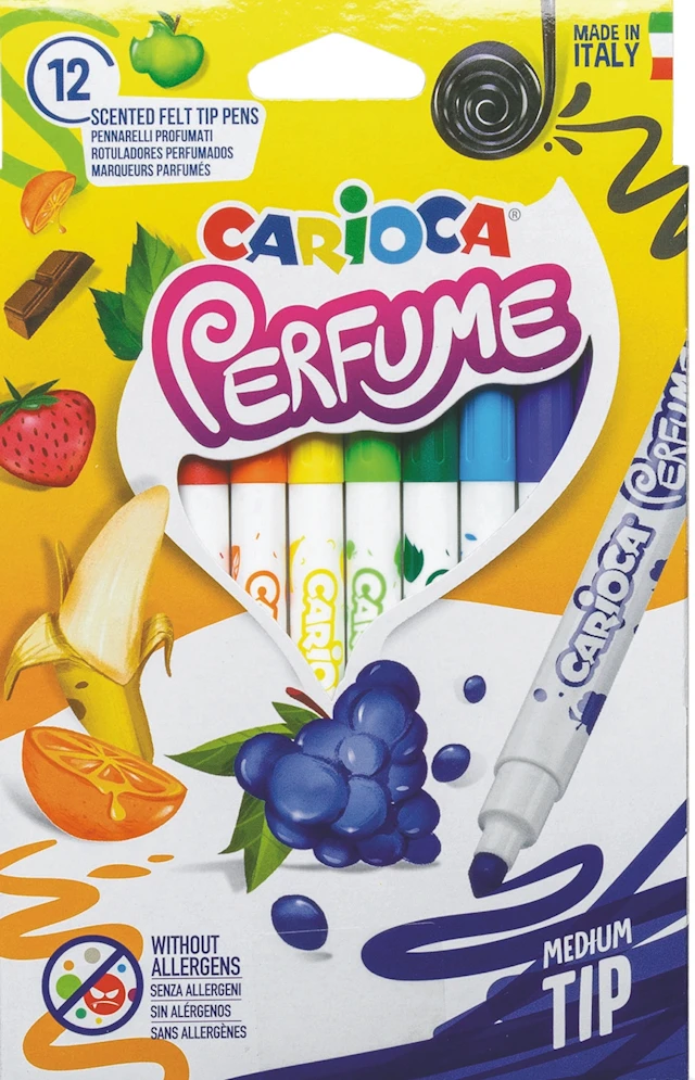 Kärnan Carioca -tuoksukuitukynät, 12 kpl