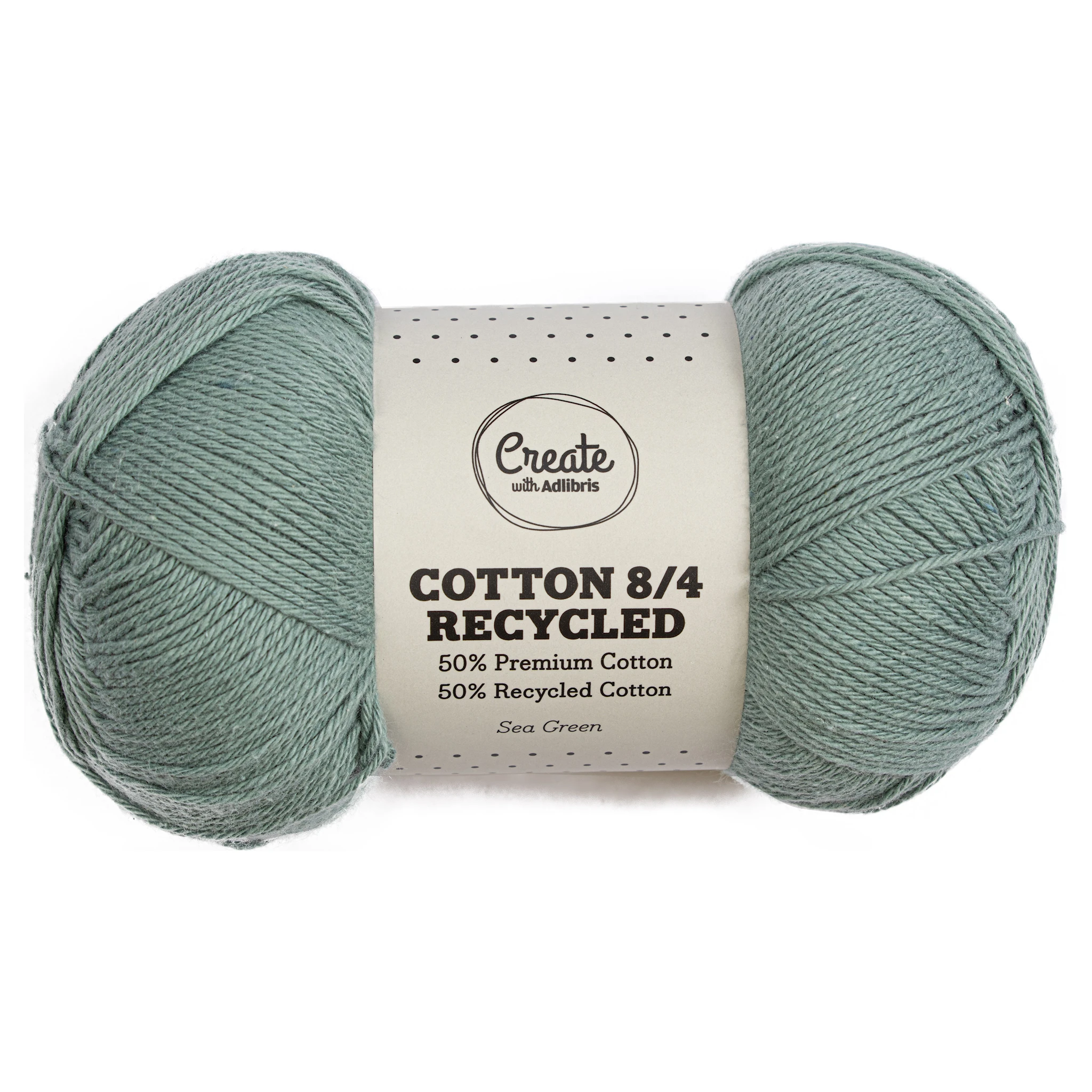 Produktbild för Cotton 8/4 Garn 100 g Adlibris