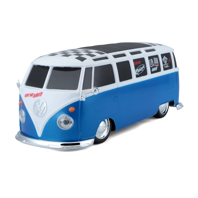 Radio-Ohjattava Auto 1:24 RC VW Volkswagen Van Samba Surfer 2.4GHz Maisto Tech