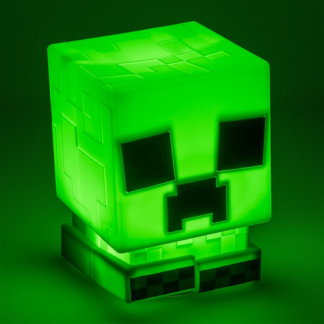 Tuotekuva 5 - Creeper SquishyGlo Silikonivalo Ladattava, Paladone