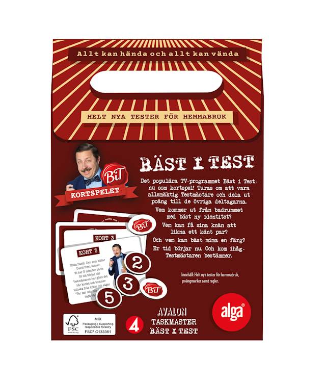 Produktbild 2 för Bäst i Test Kortspel, Alga (SE)