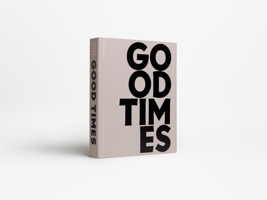 Photo Album Good Times Grey Printworks