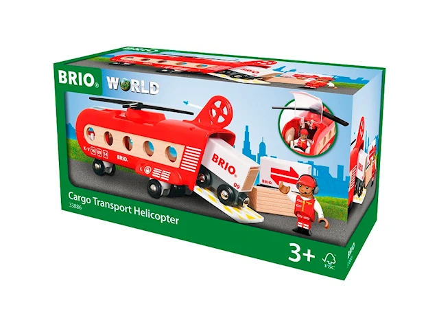 BRIO World - 33886 Kuljetushelikopteri