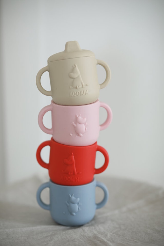 Produktbilde 3 for Mummi Silikontutkopp Sky Blue Rätt Start