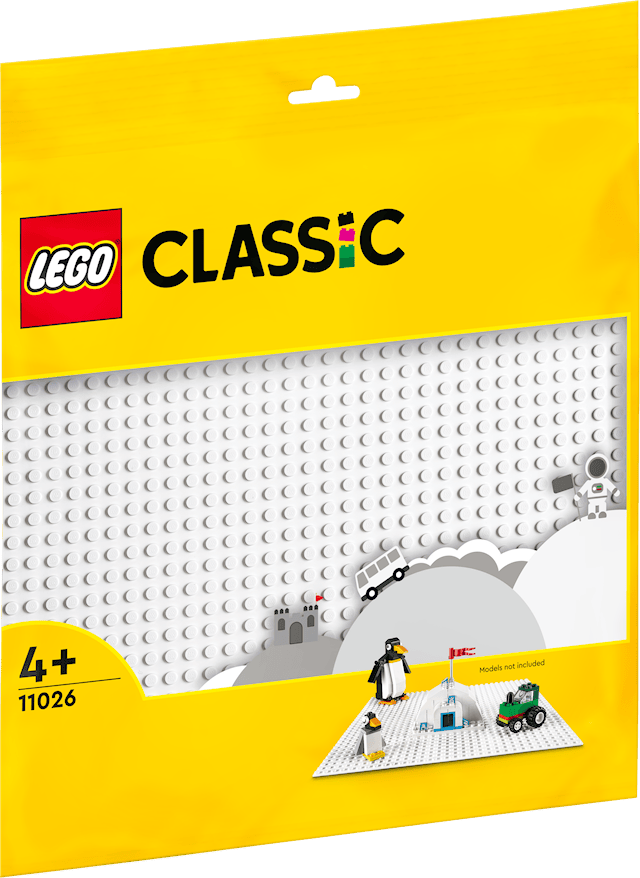 Tuotekuva 1 - Valkoinen rakennuslevy LEGO® Classic (11026)