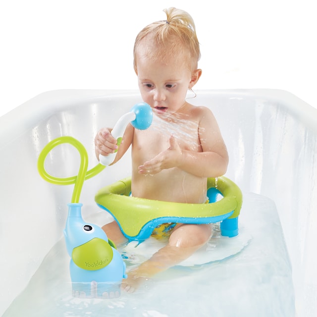 Produktbild 2 för Yookidoo Babydusch Elefant Blå