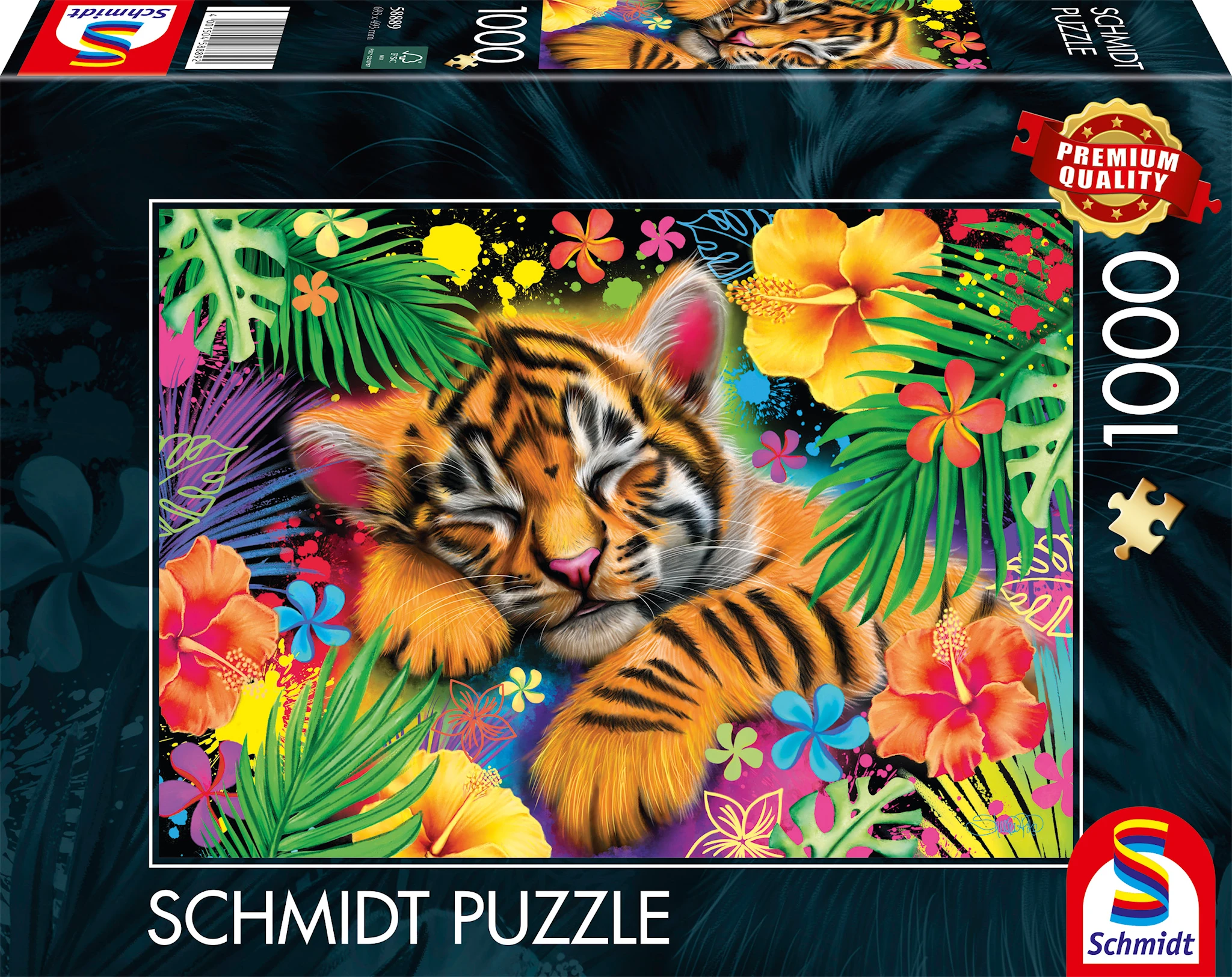 Produktbilde for Tiger Cub Puslespill 1000 Brikker Schmidt