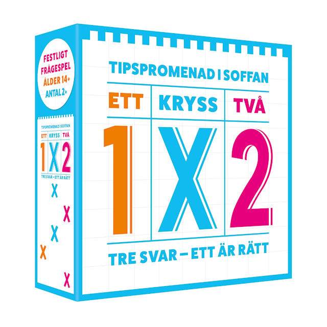 Tuotekuva 1 - 1X2 - Tip-kävely sohvalla Kylskåpspoesi (SE)